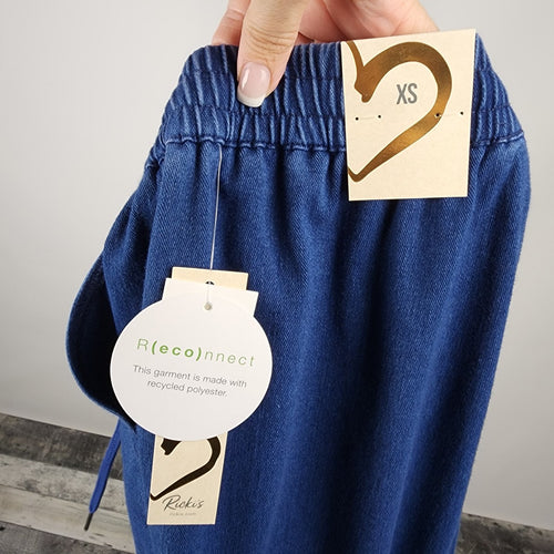 Ricki's Blue Chambray Jogger Pants Size XS