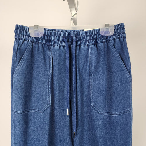 Ricki's Blue Chambray Jogger Pants Size XS