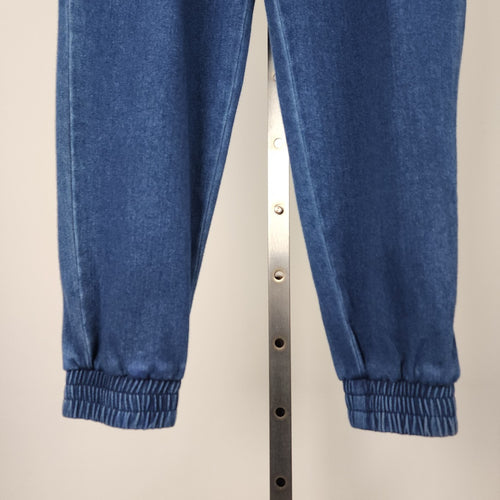 Ricki's Blue Chambray Jogger Pants Size XS