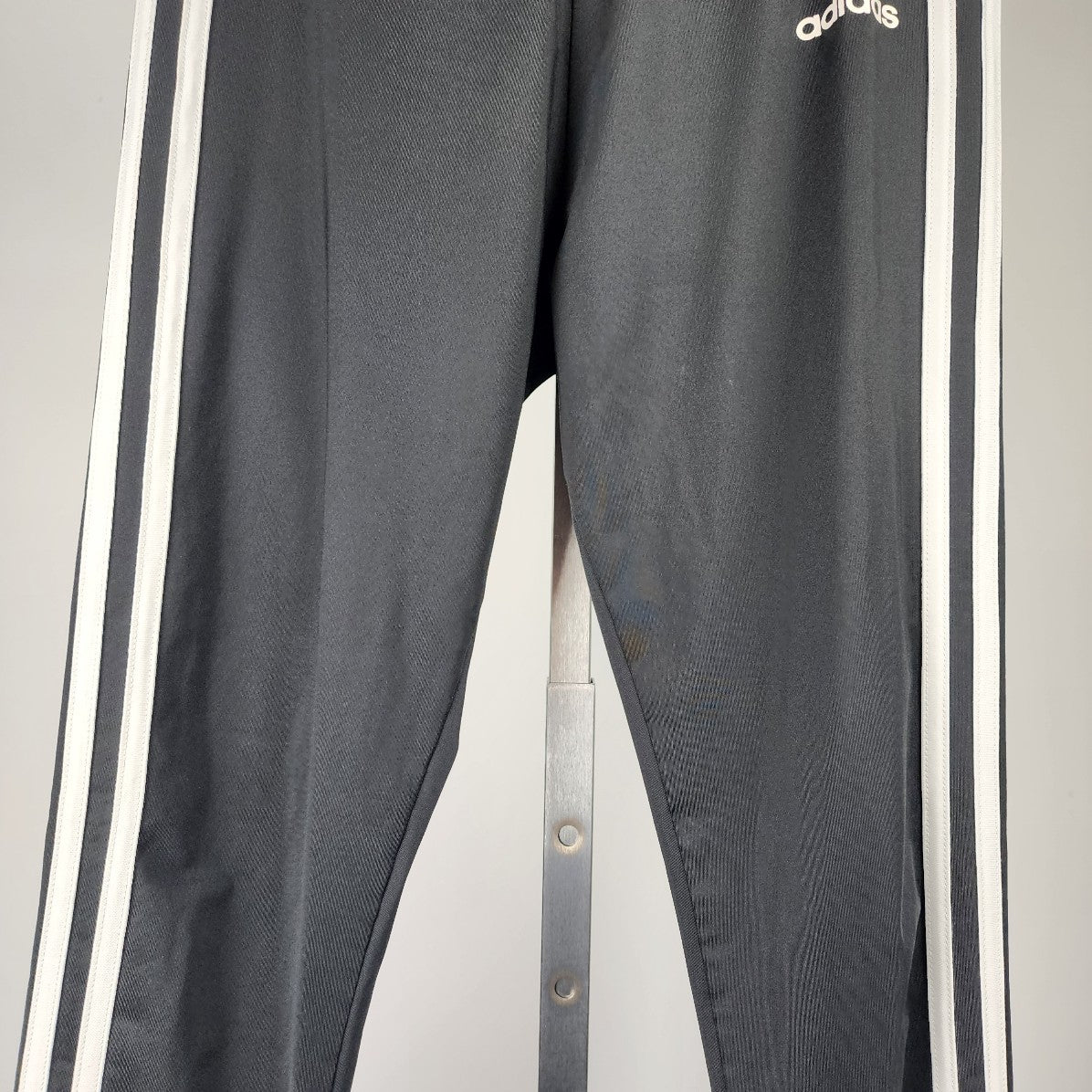 Adidas Black Cropped Athletic Leggings Pants Size S