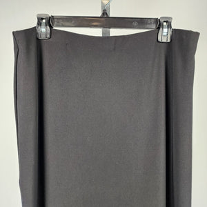 Simpli Black Jersey Maxi Skirt