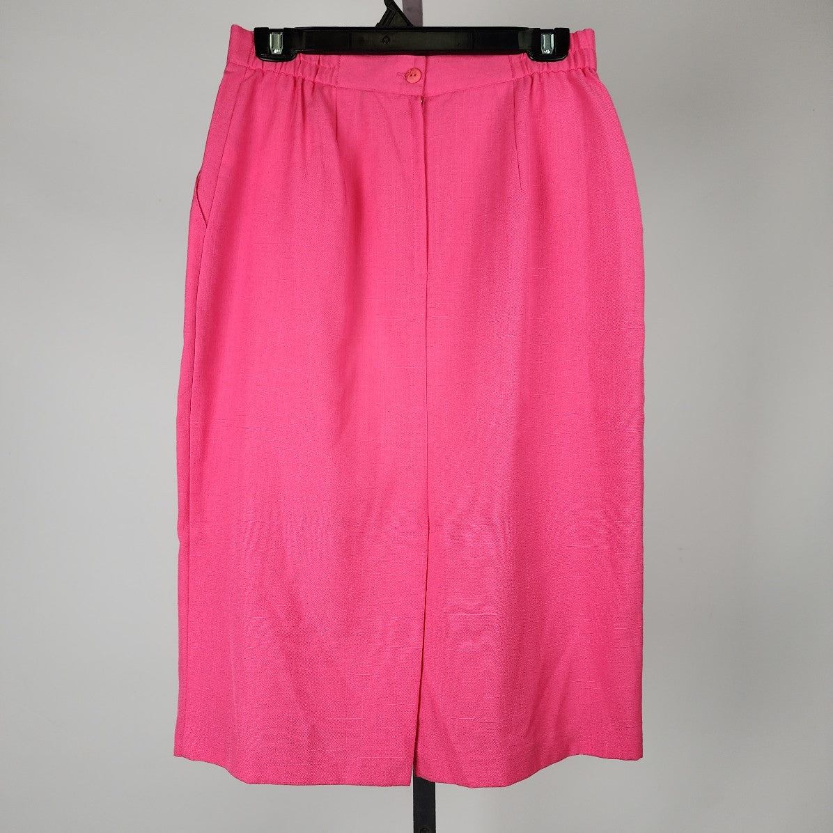 Vintage Requirements Pink Midi Skirt Size 12