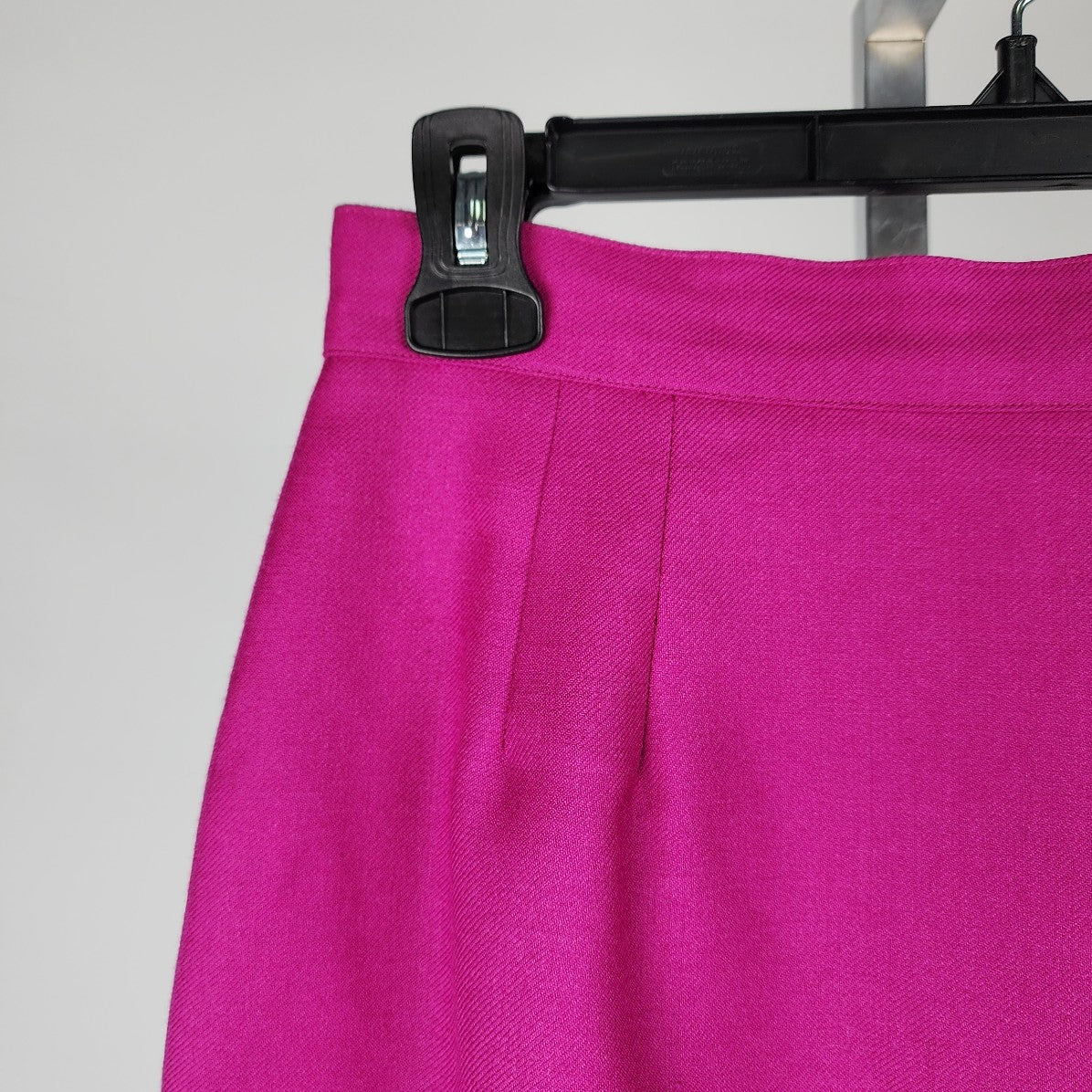 Vintage Braemar by Jeremy Scott Pink Wool Pencil Skirt Size 6