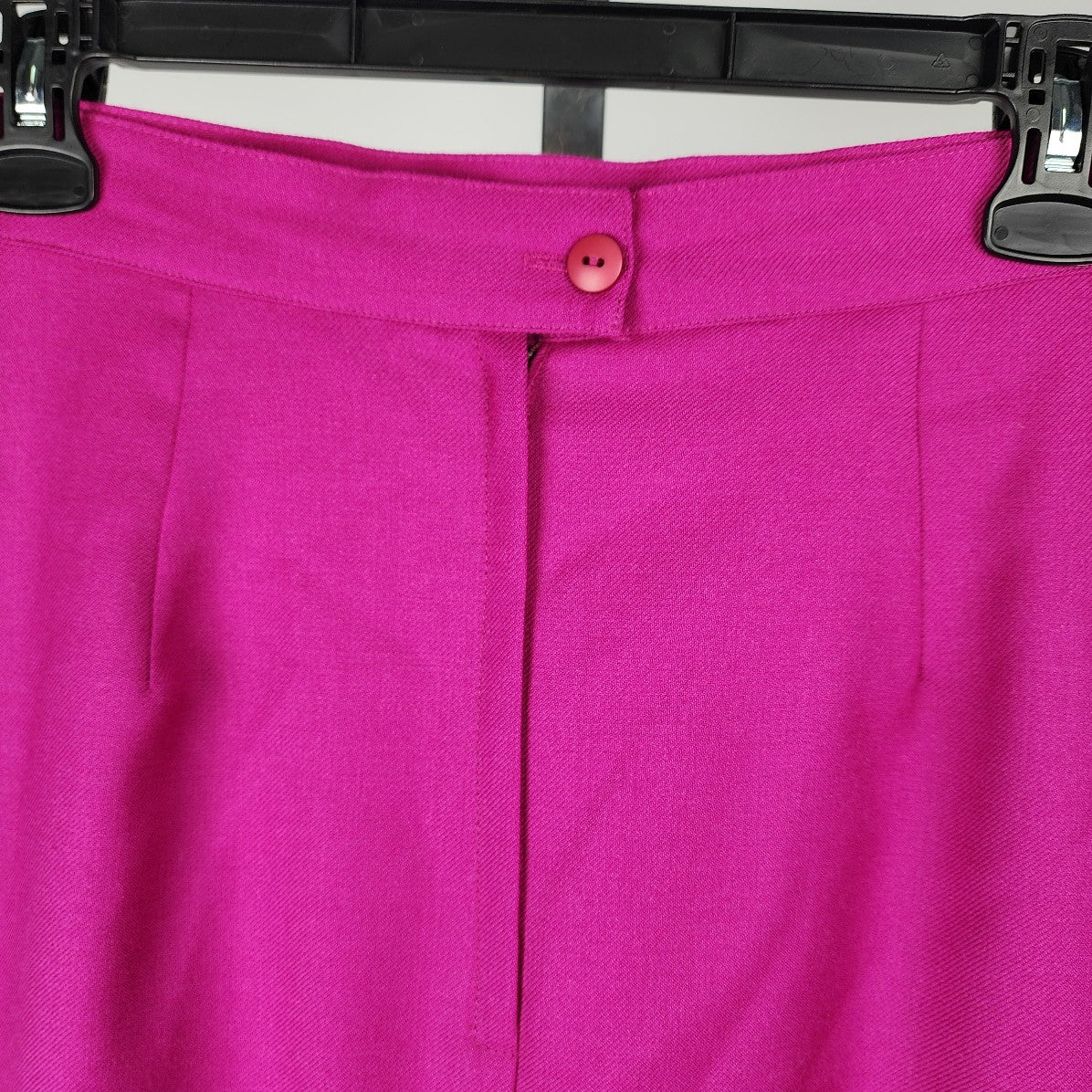 Vintage Braemar by Jeremy Scott Pink Wool Pencil Skirt Size 6