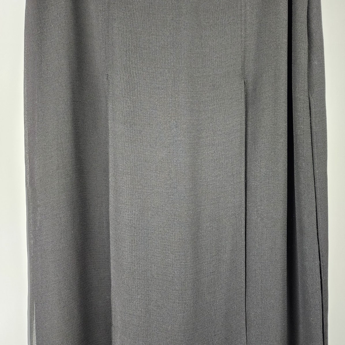 Frank Lyman Black Chiffon Overlay Palazzo Pants Size 14