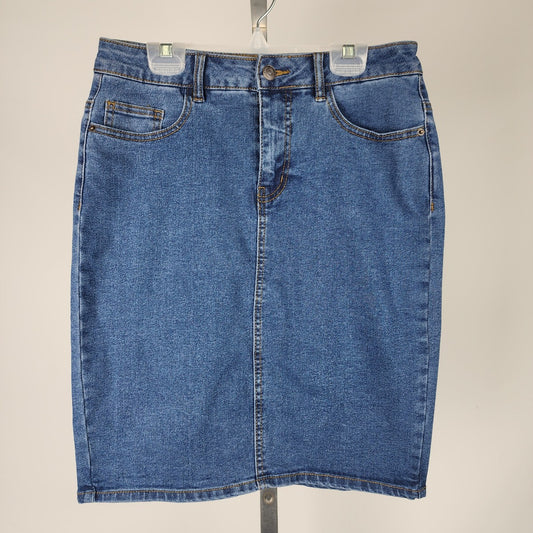 Vero Moda Denim Mini Skirt Size M