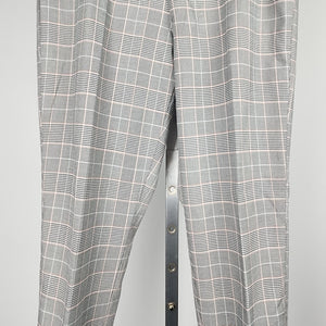 T.N.L Grey Plaid Straight Leg Pants Size 6