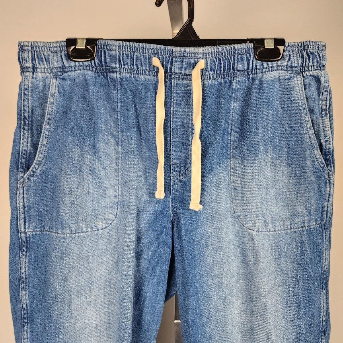 Gap Easy Jean Straight Leg Denim Joggers Size L