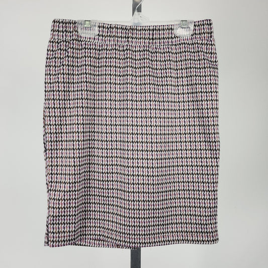 Ichi Houndstooth Mini Skirt Size S