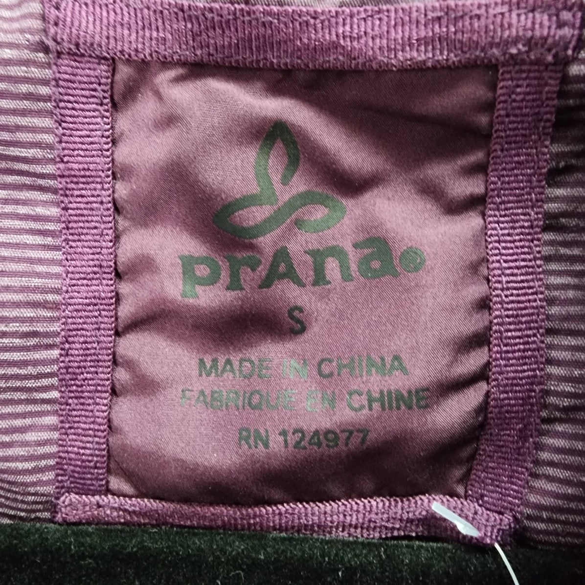 PrAna Purple Lily Puffer Jacket Size S