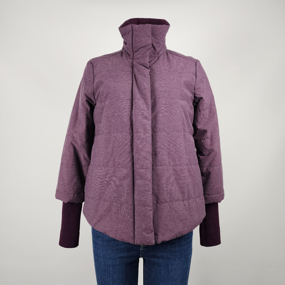 PrAna Purple Lily Puffer Jacket Size S