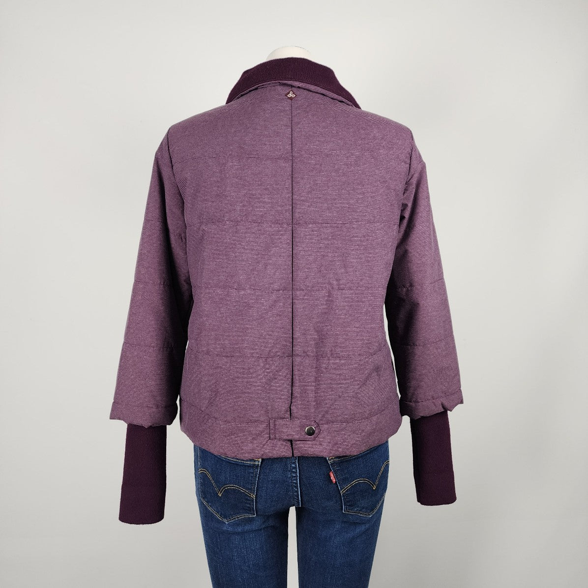 PrAna Purple Lily Puffer Jacket Size S