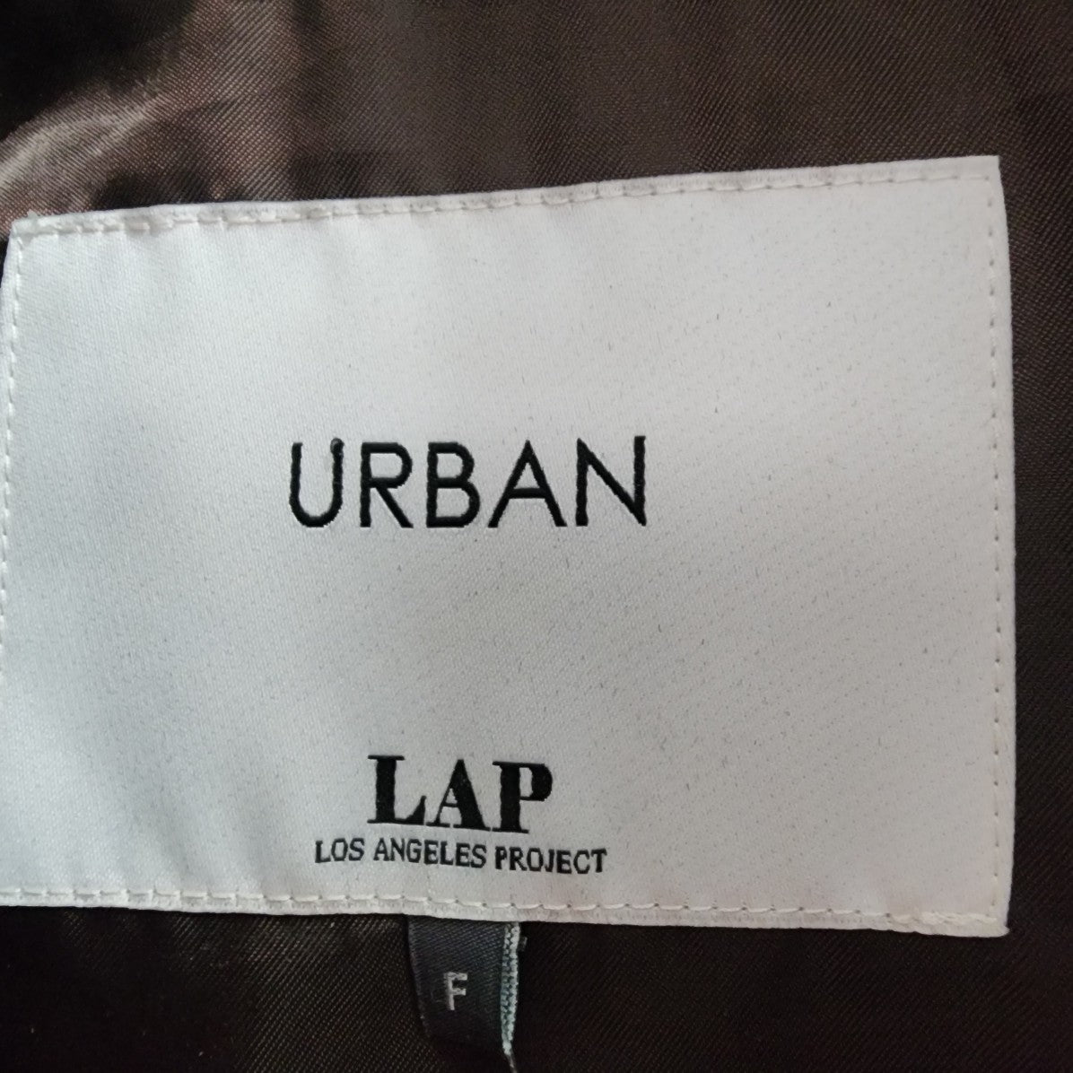 LOS ANGELES PROJECT Urban Panelled puffer jacket Size L