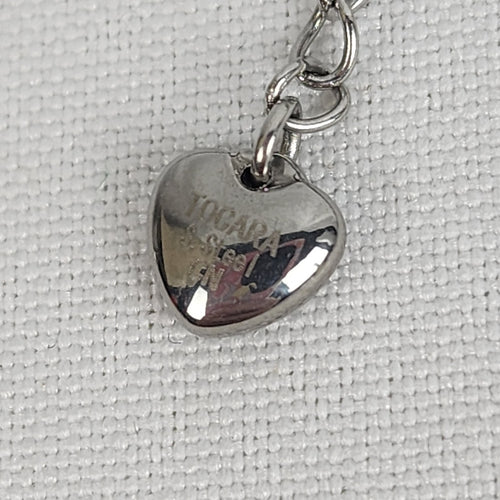 Tocara Silver Chain Link Layered Necklace