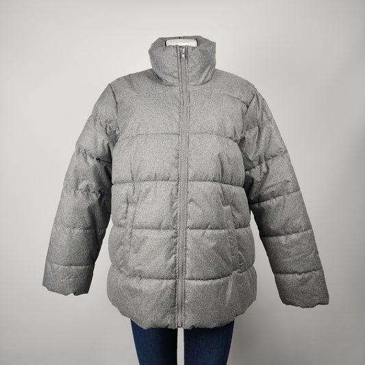 Old Navy Grey Puffer Coat Size XL