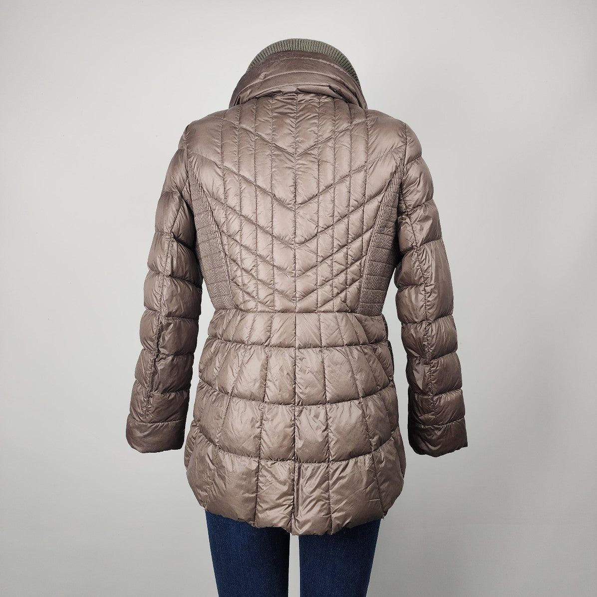 Bernardo Bronze Puffer Jacket Size Petite L