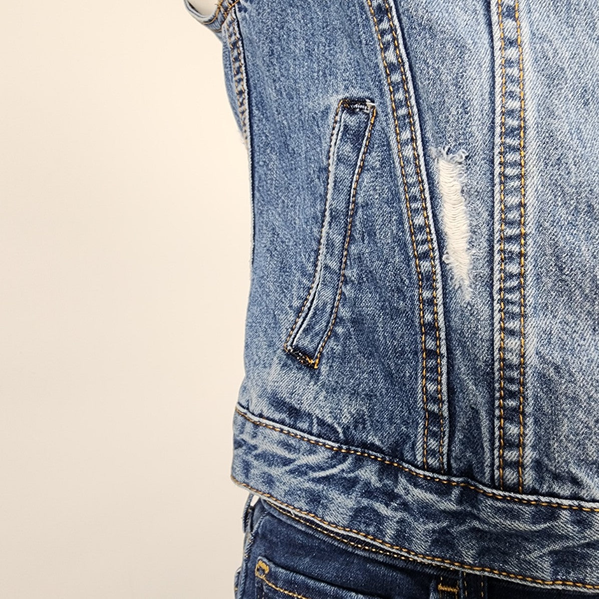 Just jeans vest best sale