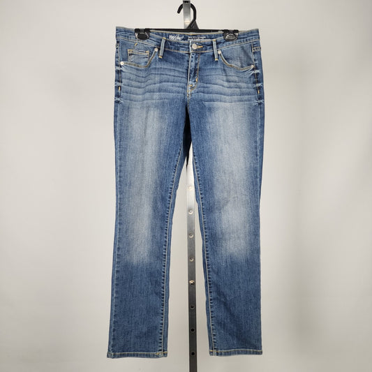 Massimo Mid Rise Straight Denim Jeans Size 10