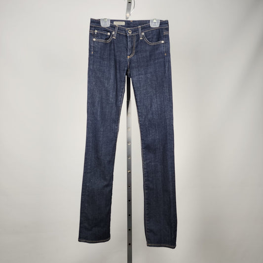 Adriano Goldschmied The Charlotte Straight Leg Denim Jeans Size 26