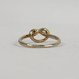 925 Sterling Silver Knot Ring Size 7