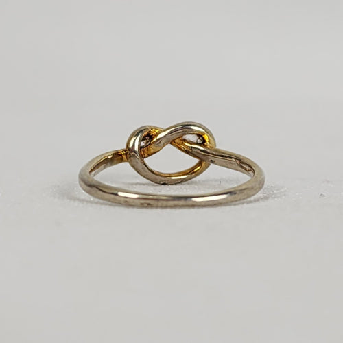 925 Sterling Silver Knot Ring Size 7