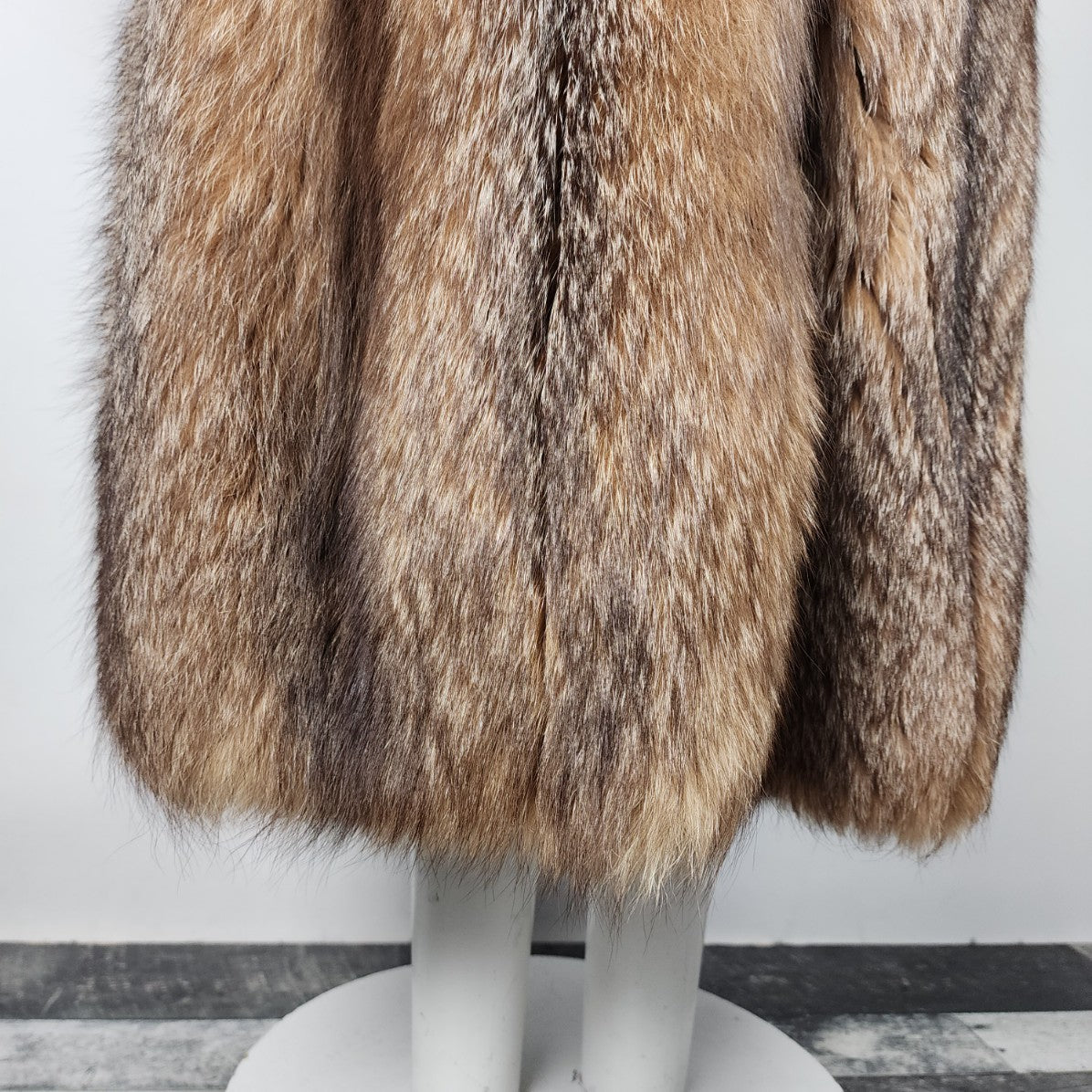 Vintage Peter Gaye Furs Red Fox Full Length Fur Coat Size M/L