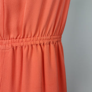 Babaton Aritzia Coral Silk Mini Dress Size XXS