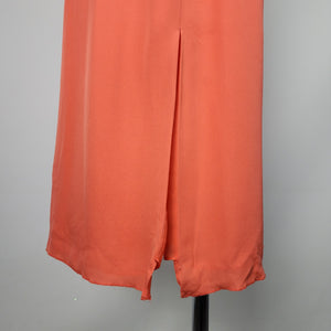 Babaton Aritzia Coral Silk Mini Dress Size XXS
