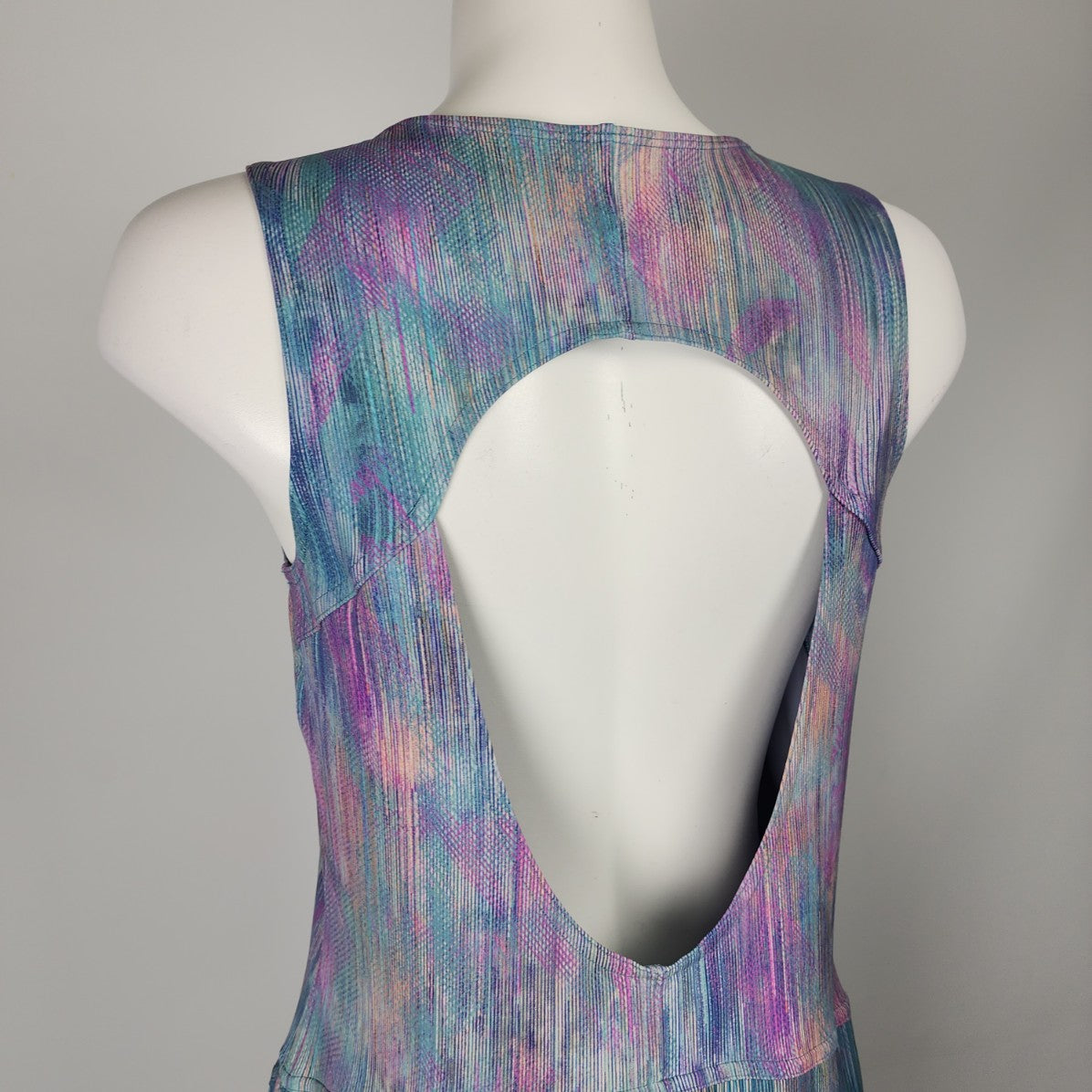 lululemon Everlux Pixel Diffuse Short-Lined Tennis Tank Dress Size 12