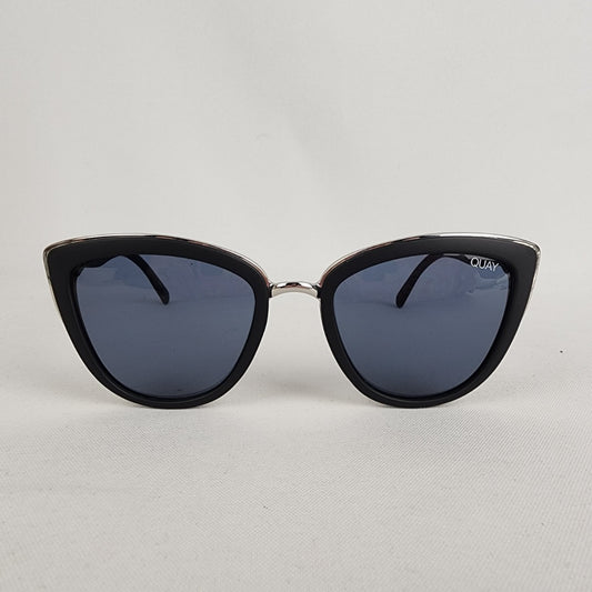 Quay My Girl Black Cat Eye Sunglasses