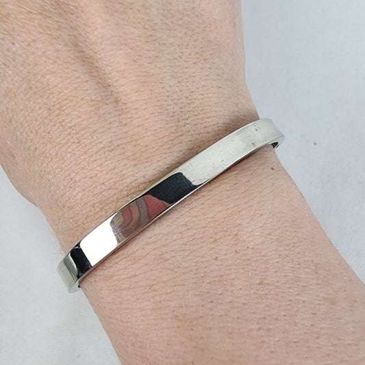 925 Sterling Silver Hinge Bracelet