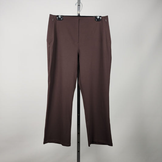 Lululemon Brown Utilitech Relaxed-Fit Mid-Rise Trouser Size 12