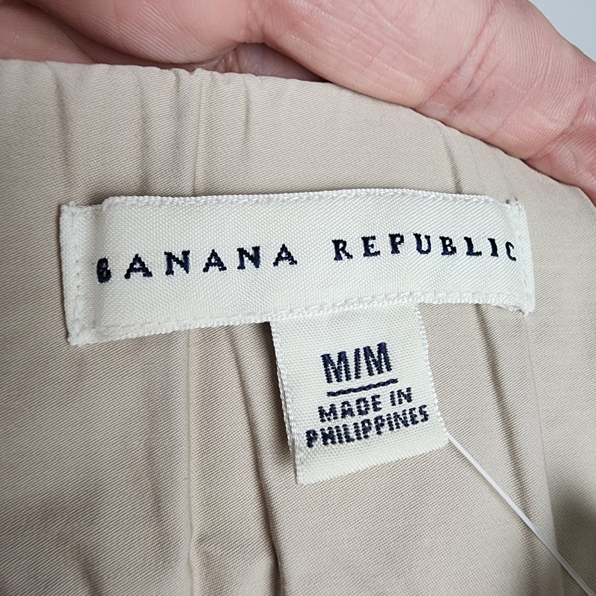 Banana Republic Cream Cream Mini Skirt Size M