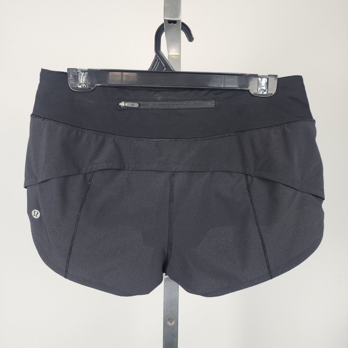 Lululemon Black Speed Up Running Shorts Size 6