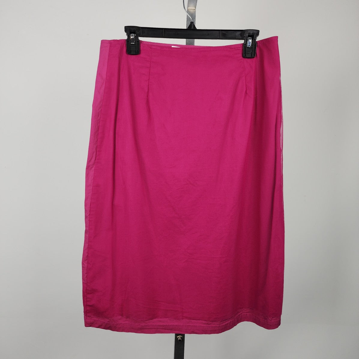 Solola Pink & Orange Cotton Midi Skirt Size 12