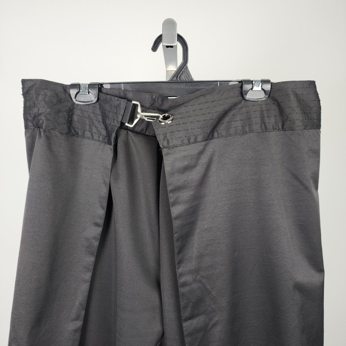 Paolo Tricot Black Skirted Pants Size XL