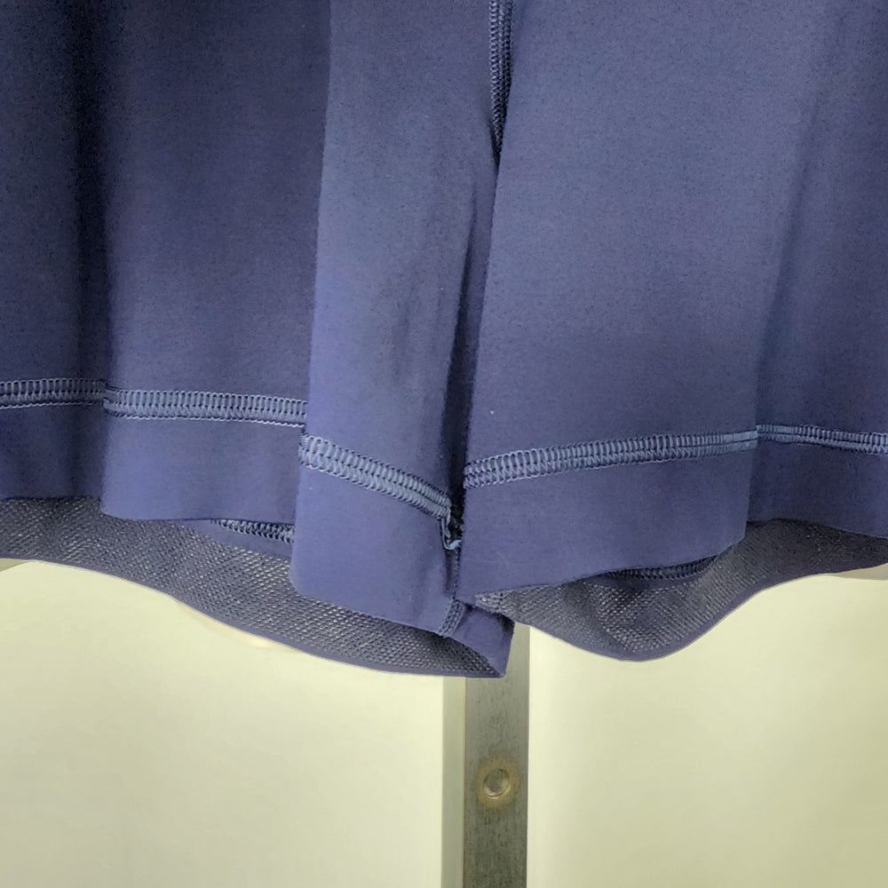 Lululemon Peek Pleat High-Rise Blue Tennis Skirt Size 14