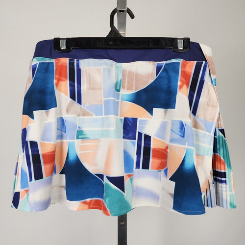 Lululemon Peek Pleat High-Rise Blue Tennis Skirt Size 14