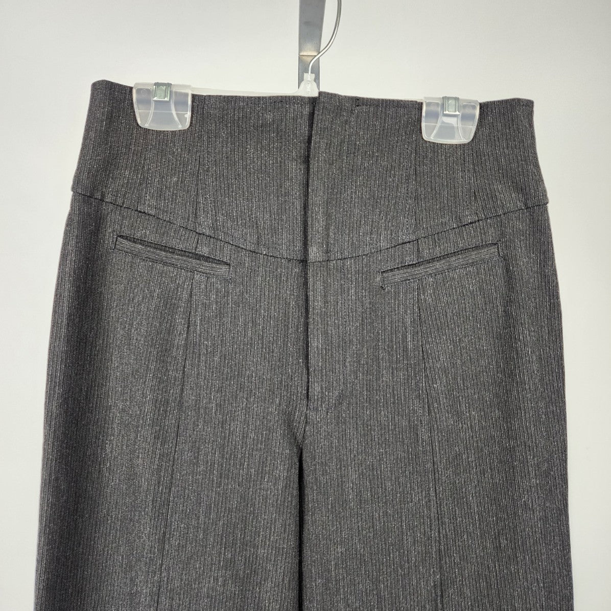 Nanette Lepore Grey High Waisted Wide Leg Dress Pants Size 8