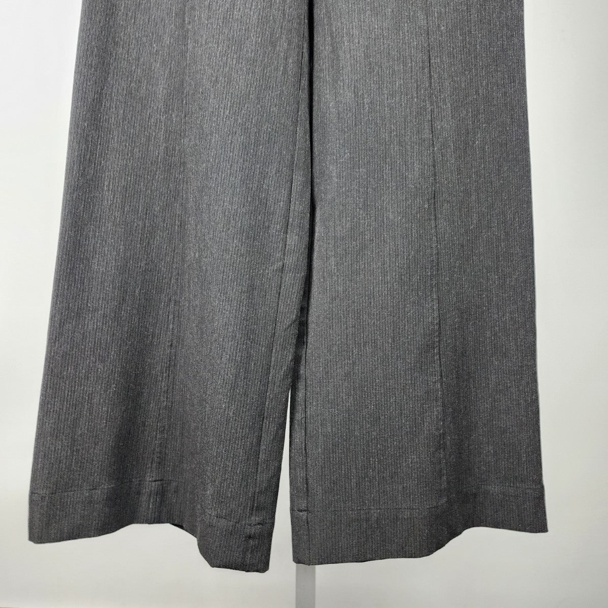 Nanette Lepore Grey High Waisted Wide Leg Dress Pants Size 8