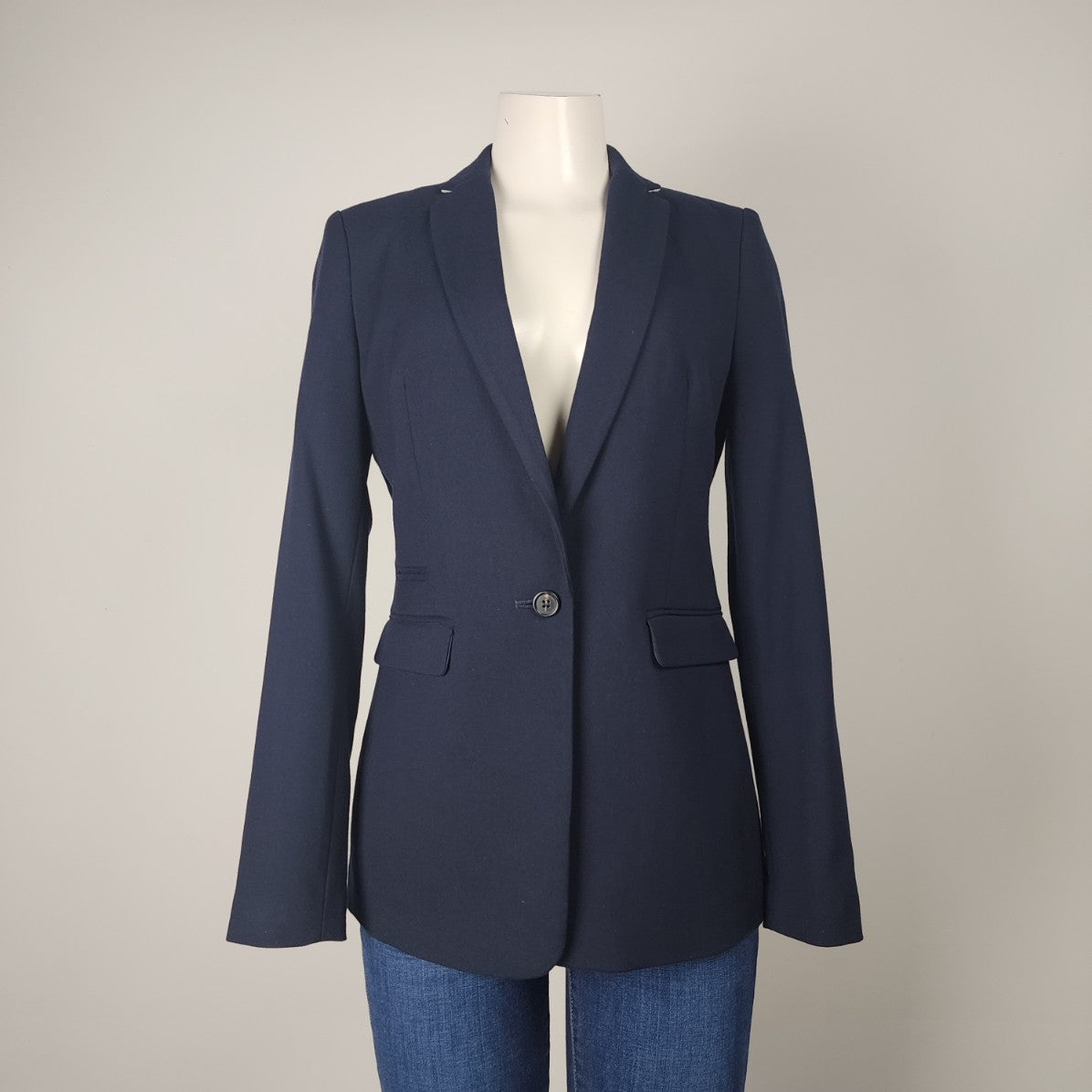 Next Tailoring Navy Blue Blazer Size 10