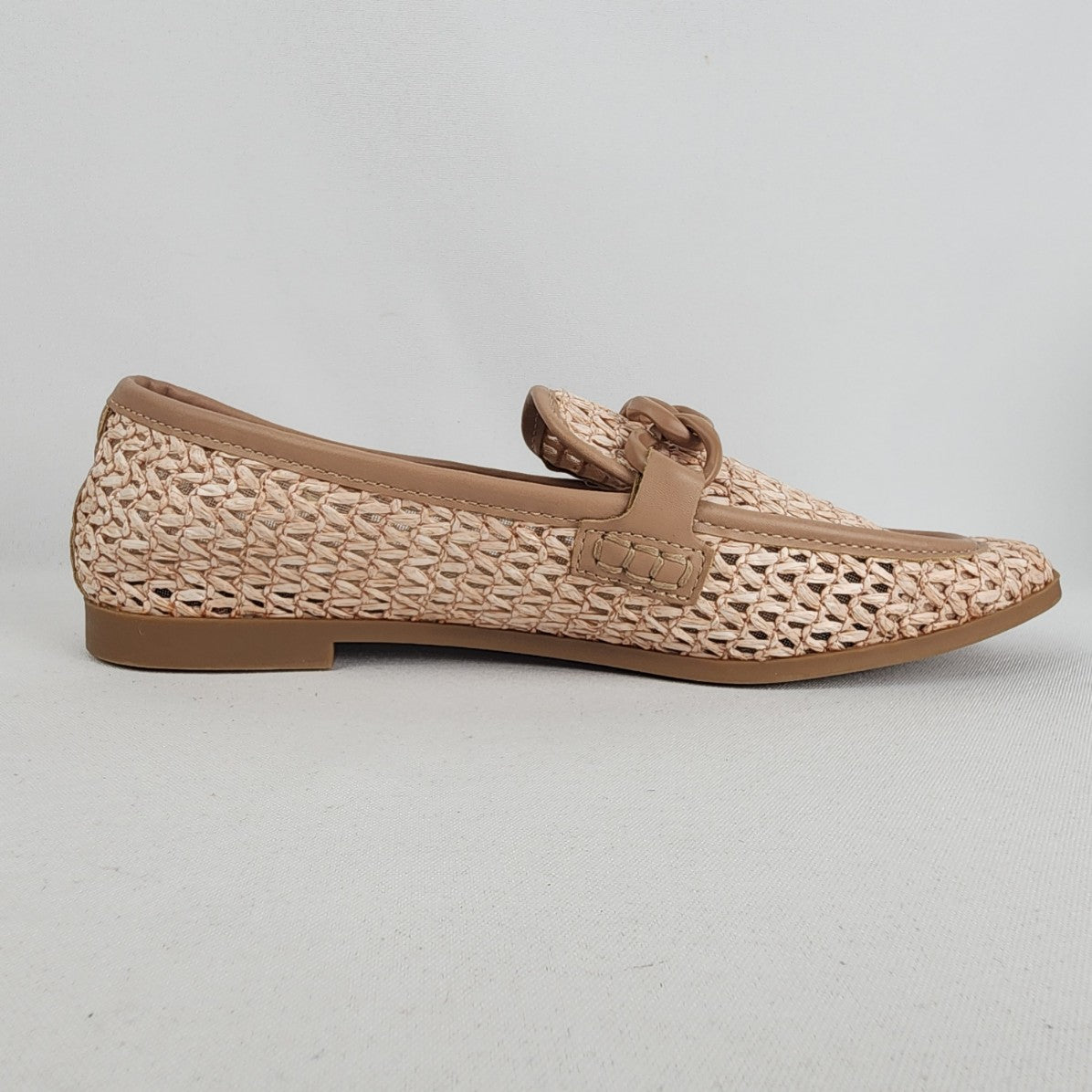 Steve Madden Woven Brown Loafers Size 8