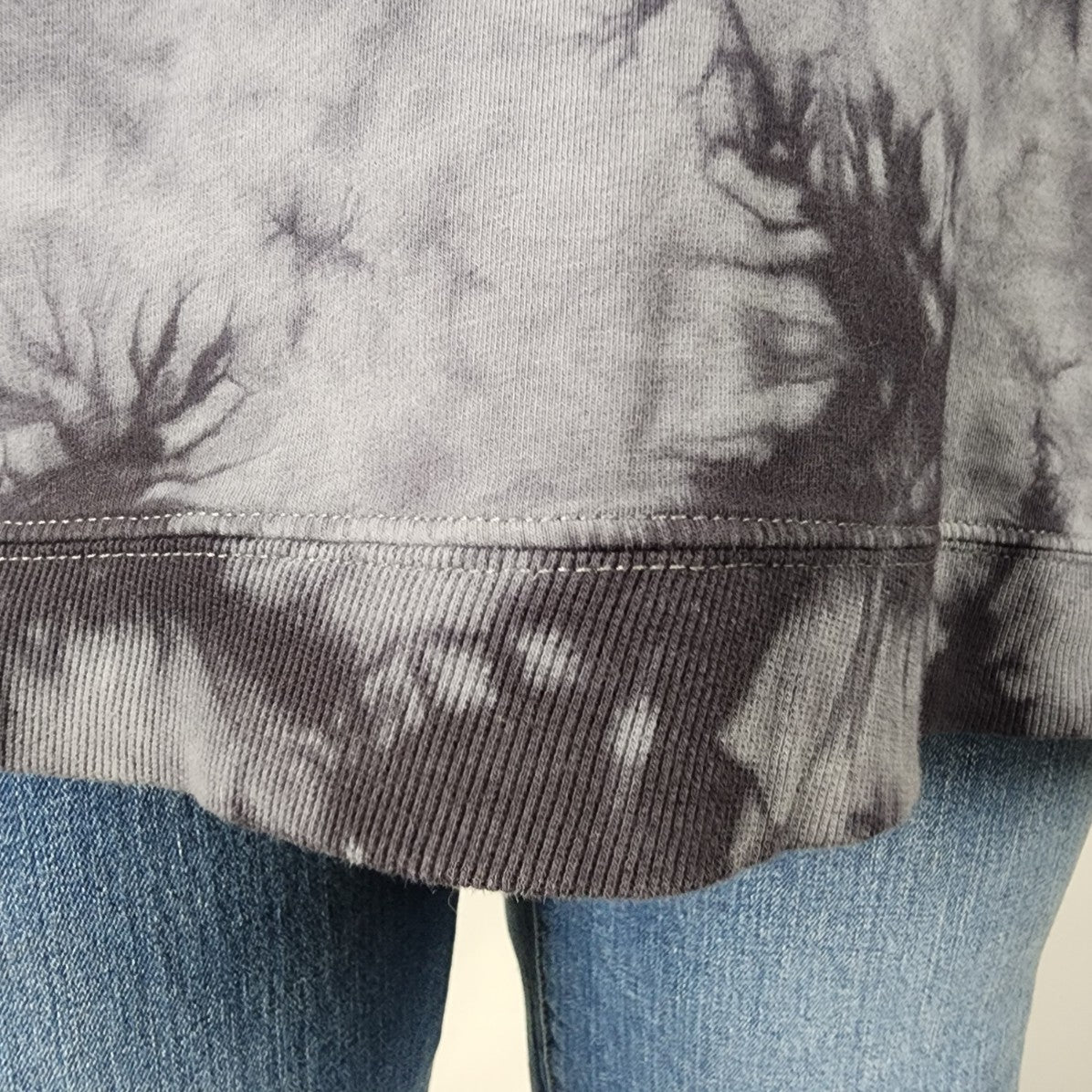 Torrid Active Grey Tie Dye Sweatshirt Size 3X