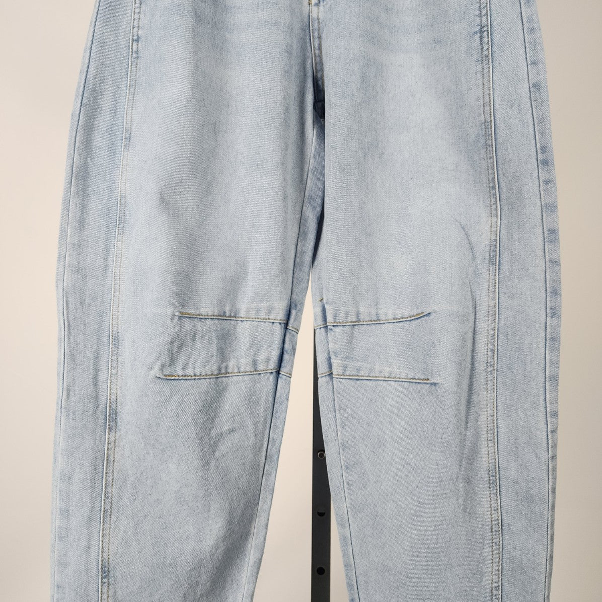 Light Wash Balloon Denim Jeans Size 1