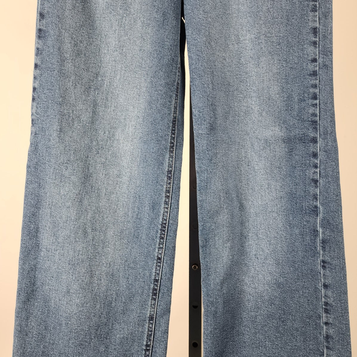 Regeneration Willow MidRise Wide Leg Distressed Hem Denim Jeans Size 26