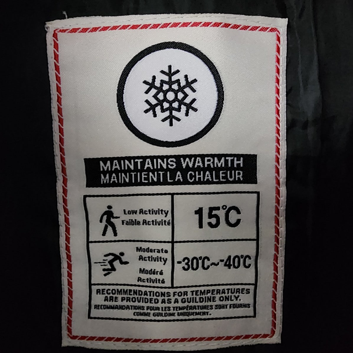 Canada Weather Gear Burgundy Winter Jacket Size L