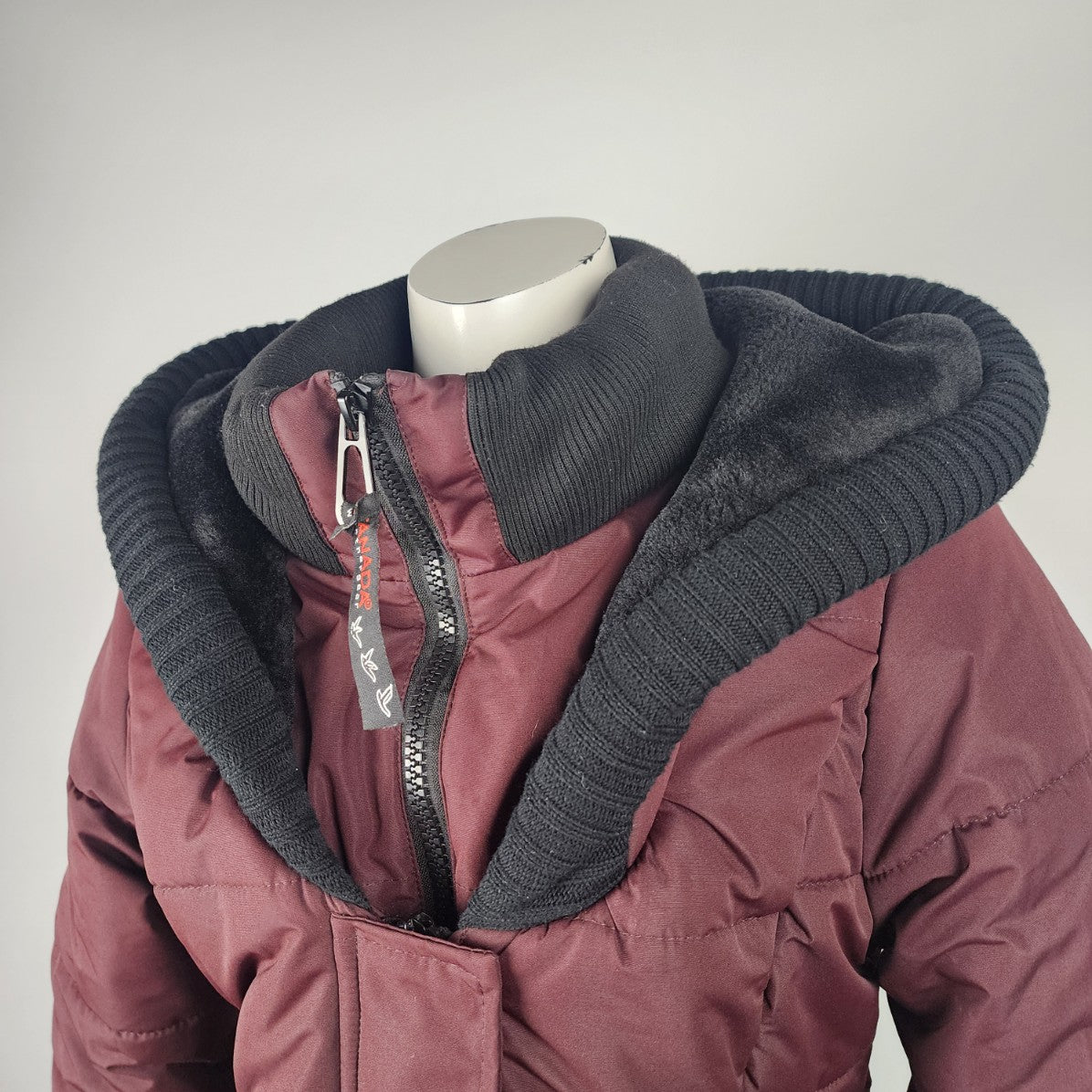 Canada Weather Gear Burgundy Winter Jacket Size L