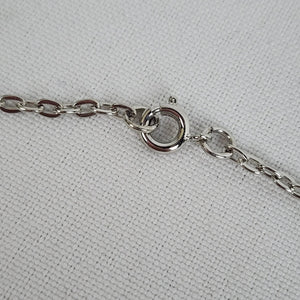 Vintage Owl Sitting On a Log Pendant Chain Necklace
