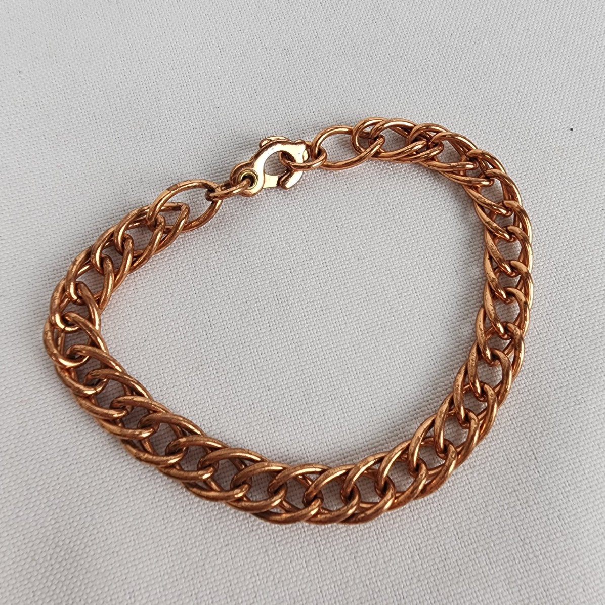 Vintage Copper Chain Link Bracelet