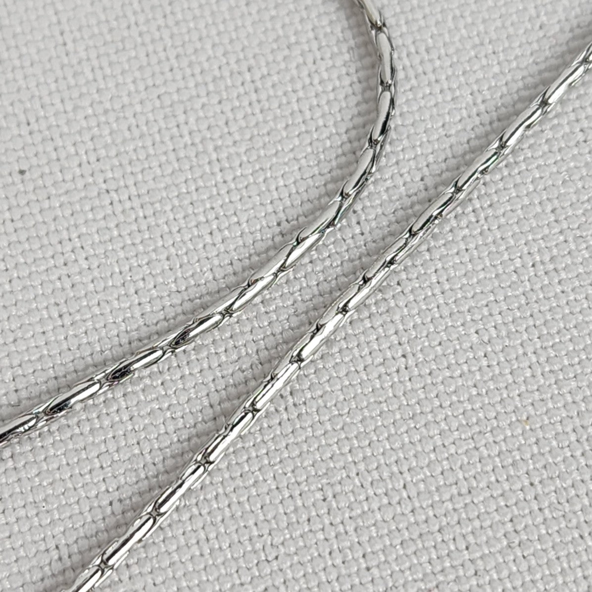 Crystal Pendant Stainless Steel Chain Necklace
